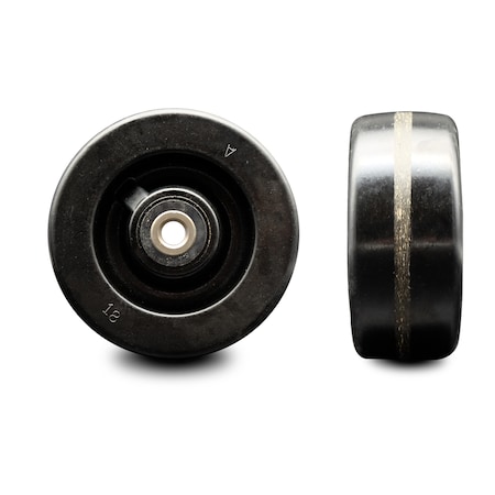 Service Caster SCC - 6" Phenolic Wheel Only w/Roller Bearing - 1/2" Bore - 1200 lbs Capacity SCC-PHR620